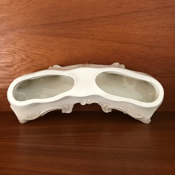 Vintage Nymphenburg Western Germany Porcelain Double Planter/Vase IV Circa 1945- - Picture 2 of 8